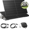 Solakon Balkonkraftwerk 900W Solaranlage mit Gartenhalterung Steckerfertig Komplettset Photovoltaik 800W Kabellänge 10m* Online