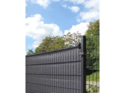 Sichtschutzblende Grobe Struktur aus HDPE 140 cm x 500 cm*Solid