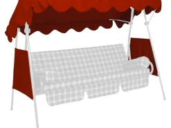 Angerer Freizeitmöbel Hollywoodschaukeln|Sonnendach für Hollywoodschaukel 120 x 200 cm