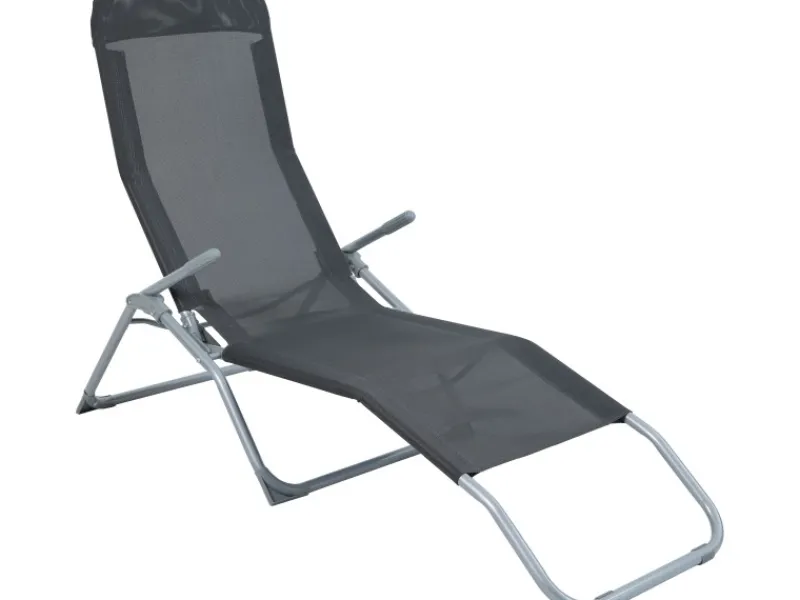 Sonnenliege Pando Klappbar 141 cm x 61 cm x 57-95 cm* Outlet