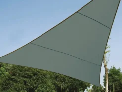 Perel Sonnensegel|Strandkörbe|Sonnensegel Dreieckig  3,6 x 3,6 x 3,6 m