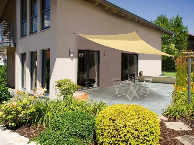 Sonnensegel Sun City Dreieck HDPE 500 cm x 500 cm x 500 cm* Discount