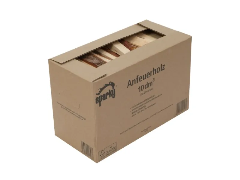 Anzündholz im Karton 10 dm³*Sparky Clearance