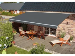 Spettmann Markisen|Gelenkarmmarkise Star Fix B 350 cm x T 250 cm Grau