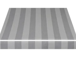 Kassettenmarkise VC 1000 450 x 350 cm Grau-Weiß Gestr. Gestell Weiß*Spettmann Outlet