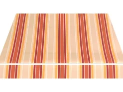 Kassettenmarkise VC 1000 400 x 200 cm Orange-Rot Gestr. Gestell Weiß*Spettmann Discount