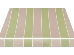 Kassettenmarkise VC 1000 500 x 250 cm Beige-Grün Gestr. Gestell Silber*Spettmann Online