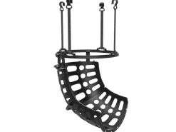 SPORTNOW Fitnessgeräte|Basketball Rebounder Kunststoff Schwarz 35,6L x 35,6B x 75,5H cm