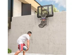 SPORTNOW Fitnessgeräte|Basketball Rebounder Kunststoff Schwarz 35,6L x 35,6B x 75,5H cm