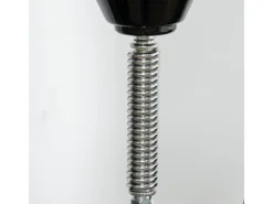 Boxständer Stahl Kunstleder Schwarz 80,5L x 48B x 163 205H cm*SPORTNOW Outlet