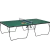 Tischtennisplatte Klappbar mit Netz Rollen Stahl 274 x 152,5 x76cm*SPORTNOW Clearance