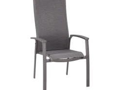 Best Freizeitmöbel Gartenstühle|Stapelsessel Larino Anthrazit/Matt