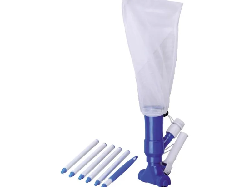 Steinbach Einbaupools|Poolreinigung|Boden-Poolsauger Duo mit 1,5 m Aluminiumstange