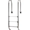 Einbaubeckenleiter Edelstahl 3-stufig*Steinbach New