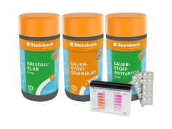 Steinbach Poolpflege|Sauerstoff Starter-Set mit umfangreicher Poolpflege