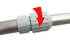 Teleskopstange Aluminium 2-teilig 240 cm bis 460 cm*Steinbach Best