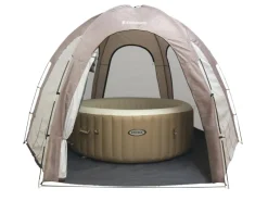 Whirlpooldach 350 cm x 290 cm x 220 cm Beige*Steinbach Hot