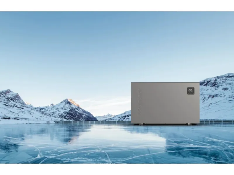 Steinbach Pooltechnik|Wärmepumpe Silent 5 Heizleistung 5 kW Grau