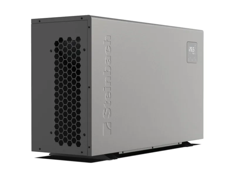 Steinbach Pooltechnik|Wärmepumpe Silent 5 Heizleistung 5 kW Grau