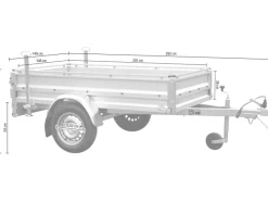 Stema Quads|Anhänger Variolux 750 inkl. Motorradtransport-Set