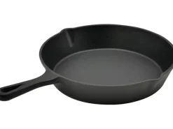 Grill-Gusspfanne Ø 24 cm Schwarz*Steuber Hot