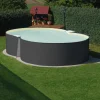 Summer Fun Achtformbecken Anthrazit 540 cm x 350 cm x 120 cm* Sale