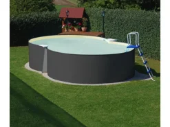 Summer Fun Achtformbecken Anthrazit 540 cm x 350 cm x 120 cm* Sale