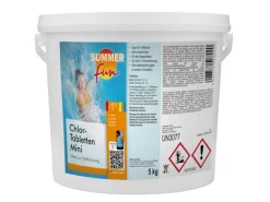 Summer Fun Poolpflege|Chlor-Tabletten Mini 20 g Inhalt 5 kg
