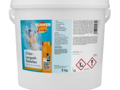 Summer Fun Poolpflege|Desinfektion Chlor-Langzeit-Tabletten 5 kg
