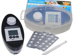 Elektronisches Profi-Wasser-Messgerät Aqua Inspector Chlor/pH Koffer*Summer Fun Best