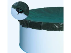 Summer Fun Pool Abdeckung|Poolabdeckung Extra Rund für Pools Ø 400 cm bis 420 cm