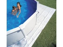 Summer Fun Aufstellpools|Pooltechnik|Pool-Bodenschutzvlies Extra für Rundbecken Ø 500 cm