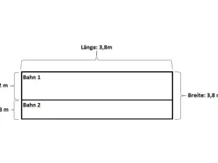 Summer Fun Pooltechnik|Aufstellpools|Pool-Bodenschutzvlies Extra für Rundbecken Ø 300 - 360 cm