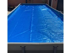 Summer Fun Pool Abdeckung|Pool-Solarfolie Rund für Pools bis Ø 350 cm
