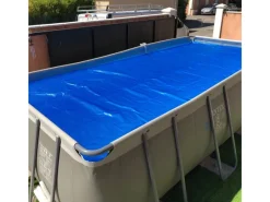 Summer Fun Pool Abdeckung|Pool-Solarfolie Rund für Pools bis Ø 350 cm