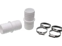 Schlauchverbinder Ø 32 mm 2er Pack inkl. 4 Schlauchklemmen*Summer Fun Clearance