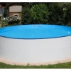 Summer Fun Aufstellpools|Stahlwand Pool-Set ALMERIA Aufstellbecken Weiß Ø 350 x 120 cm
