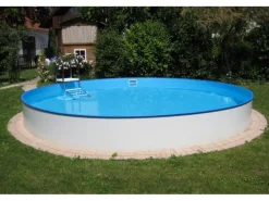 Summer Fun Einbaupools|Aufstellpools|Stahlwand Pool Einbau-und Aufstellbecken rund Ø 300 cm x 120 cm