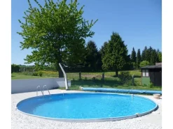 Stahlwand Pool Einbau-und Aufstellbecken rund Ø 400 cm x 120 cm*Summer Fun New