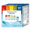 Summer Fun Poolpflege|Starter Set Wasserpflege-Grundausstattung Chlor-Methode 3 kg 2 l