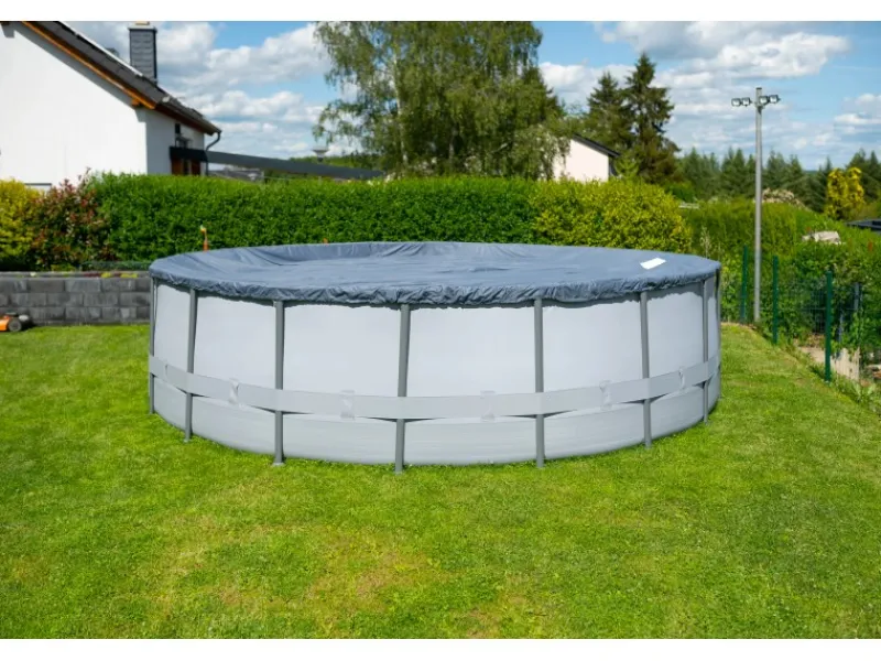 Summer Waves Aufstellpools|Rundpool Elite Anthrazit Ø 549 cm x 132 cm