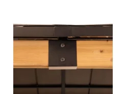 Sunjoy Gartenlauben|Gazebo Rapi Zedernholz 273 cm x 273 cm Braun