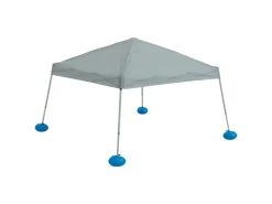 Poolpavillon Gran Stoff Schwimmender 300 cm x 300 cm Grau*Sunjoy Sale