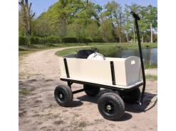 Kinder Sunny Kinder-Gartengeräte|Bollerwagen Billy Beach Wagon Schwarz