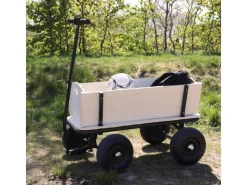 Kinder Sunny Kinder-Gartengeräte|Bollerwagen Billy Beach Wagon Schwarz