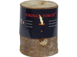 Sunny Garden Gartendekoration|Schwedenfeuer aus Holz Ø 12 cm x 18 cm