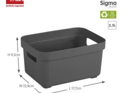 Sunware Universalboxen|Aufbewahrungsbox Sigma Home 2,5 l