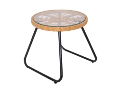 Amalfi Rattan Sitzgruppe Outdoor Gartenlounge 2 Personen Balkonset*SVITA Sale