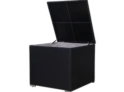 Auflagenbox Polyrattan Gartenbox Erweiterung Box Lugano/California*SVITA