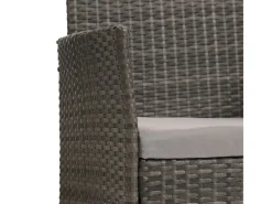 SVITA Lounge-Gartenmöbel|Brooklyn Polyrattan Sitzgruppe Lounge Gartenmöbel Set